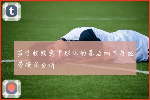 苏宁收购意甲球队的幕后细节与经营模式分析